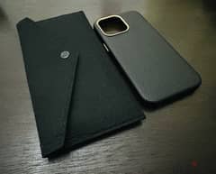 Leather Mobile Case for iPhone 15 Pro Max