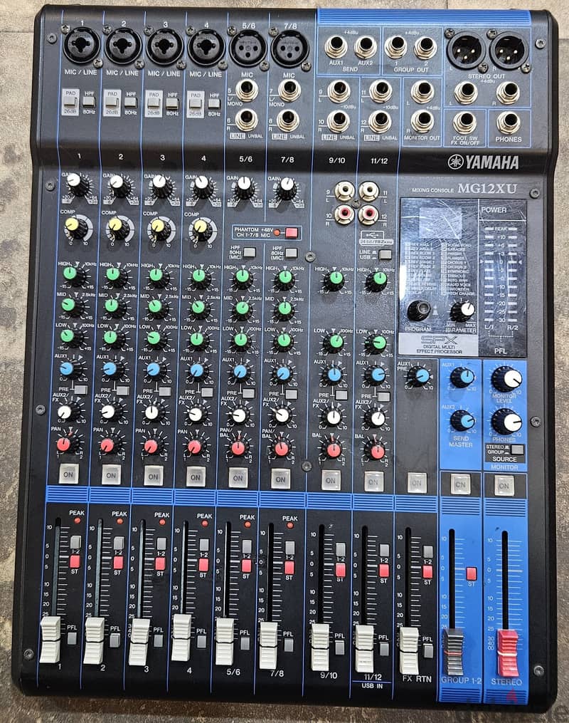 Yamaha Mixer MG12u 0