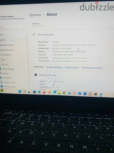 Dell laptop 5