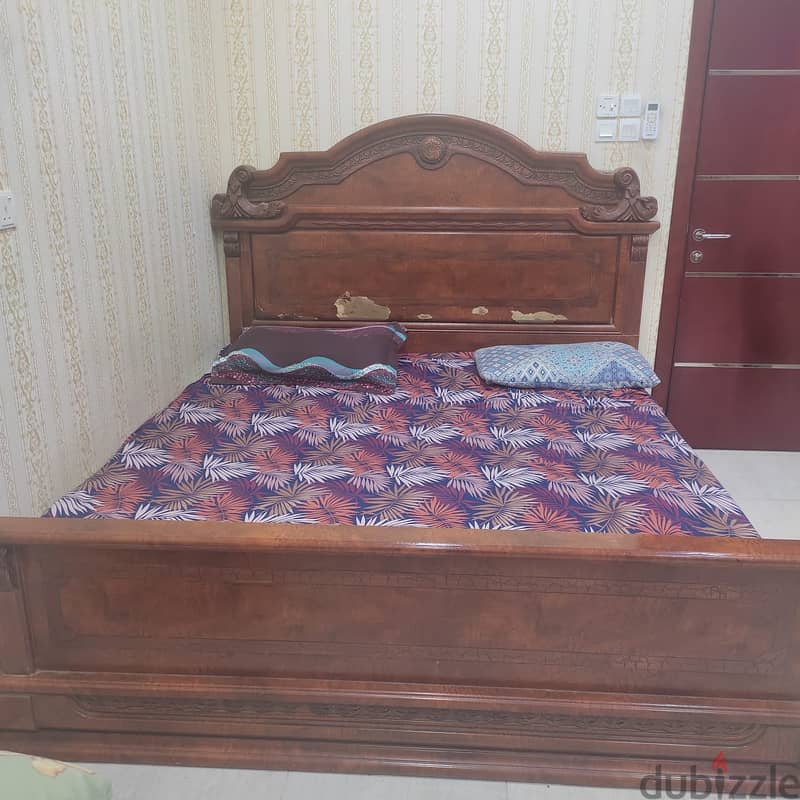 KING SIZE BED  ( Strong ) Urgent SALE 1