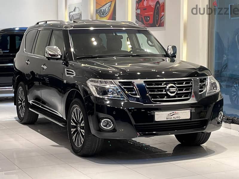 NISSAN PATROL PLATINUM V8 MODEL 2015 FOR SALE 4