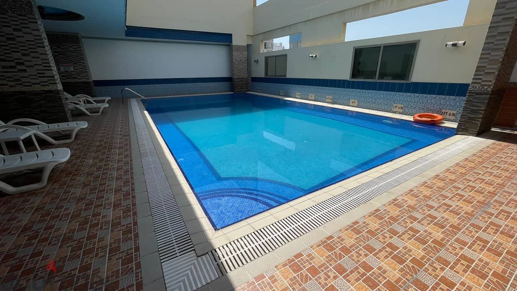 BEAUTIFUL APPARTMENT 2BHK WITH POOL GYM 13