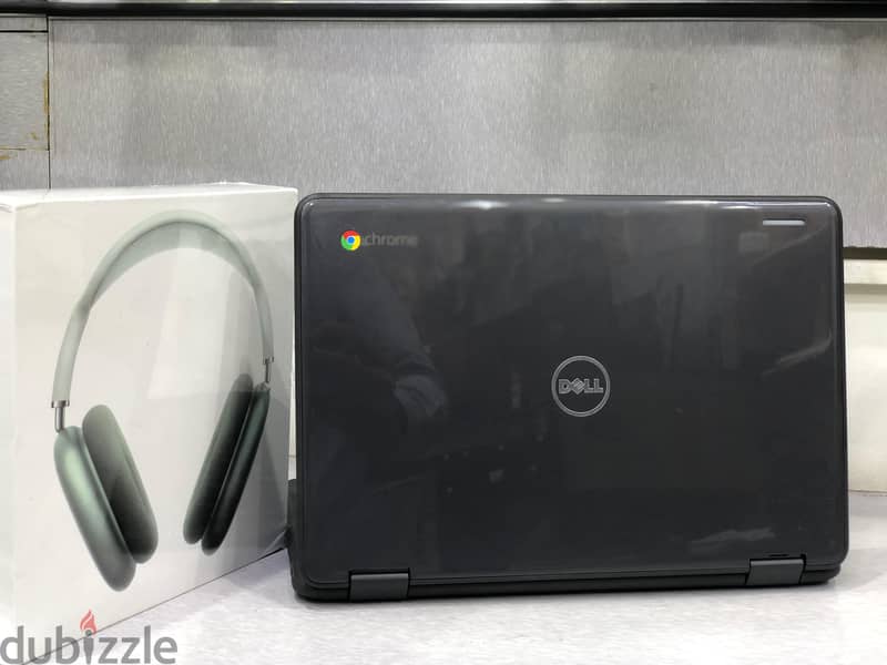 DELL 2 In 1 Chromebook (FREE AirPods Max) Built-in Play Store 11.6" 2