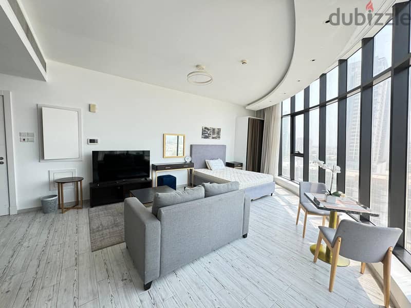 Luxurious Studio/Great view/ Pool,GYM,Cinema 15