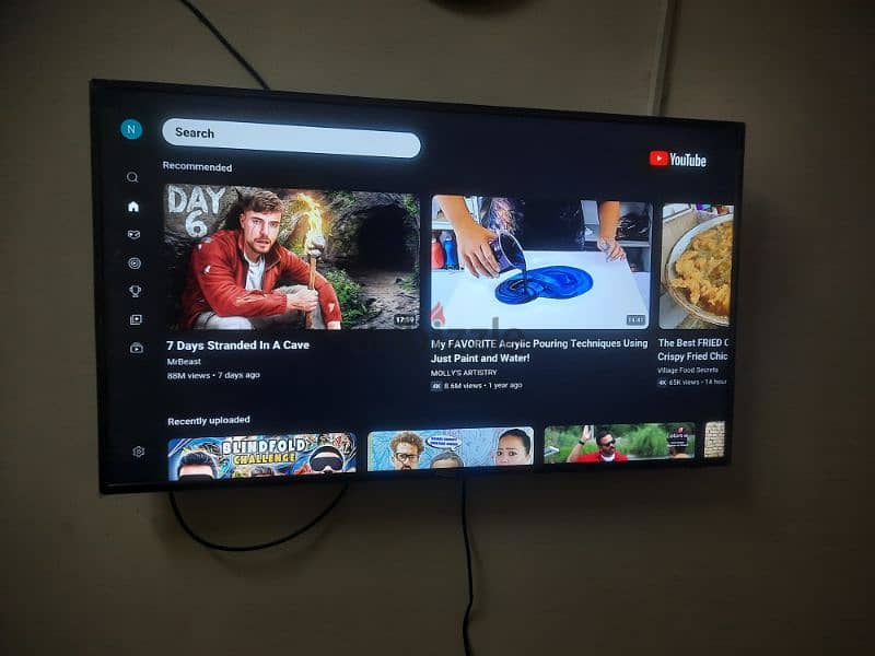 43 inch android LED tv 1