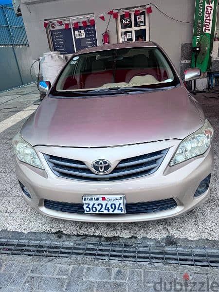 Toyota Corolla 2012 for rent 2