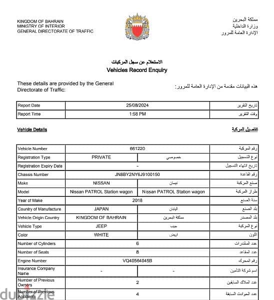 نيسان باترول 2018 بلاتينيوم 1