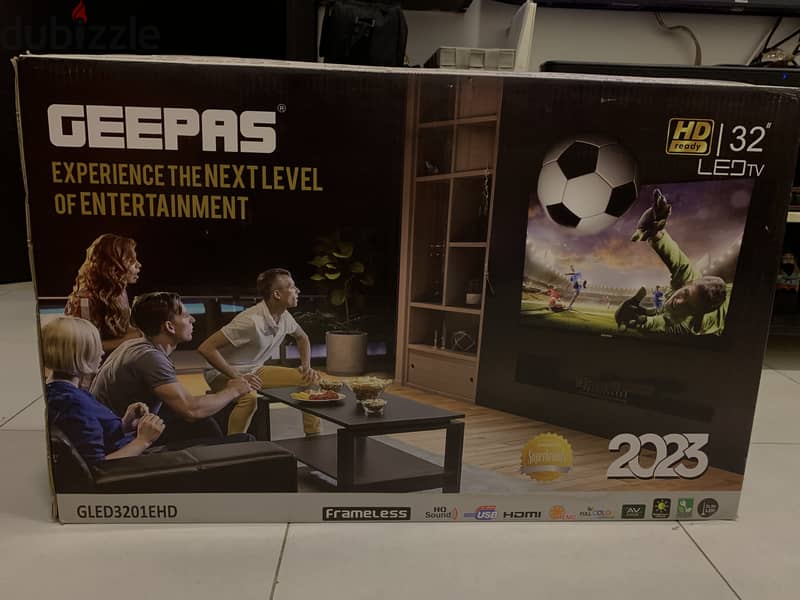 Brand new geepas TV for sale 0