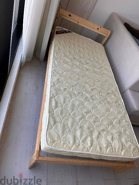 IKEA Bed and mattress for Sale 3