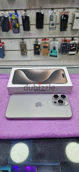 iPhone 15pro max natural Titanium 256GB 0