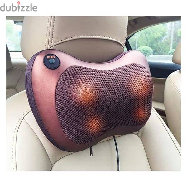 CAR & HOME Massage Pillow - Corded for Deep Relief in Shoulder, Neck 0