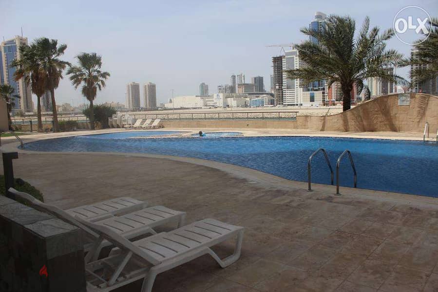 ONE MONTH FREE Sea view 2 Beds in Reef Seef 5