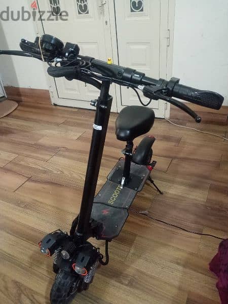 Price can be negotiable. Double motor scooter can go at 95km/h. 4