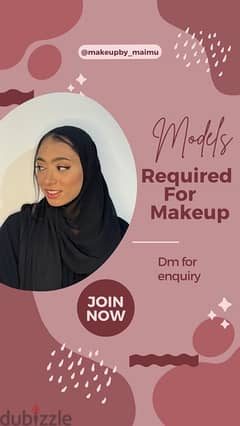 models required for make up