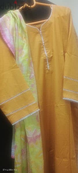 branded Pakistani stiched suit 2