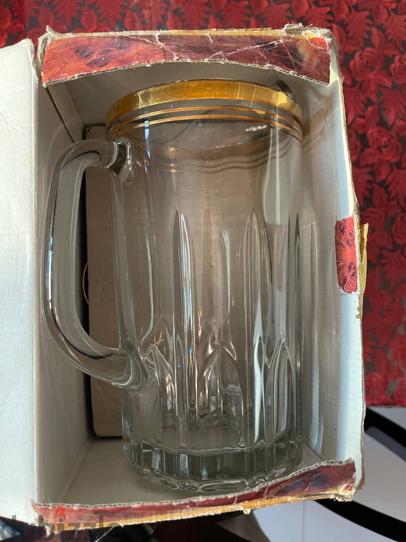 Tumbler/Pitcher/Jug with glasses set 2