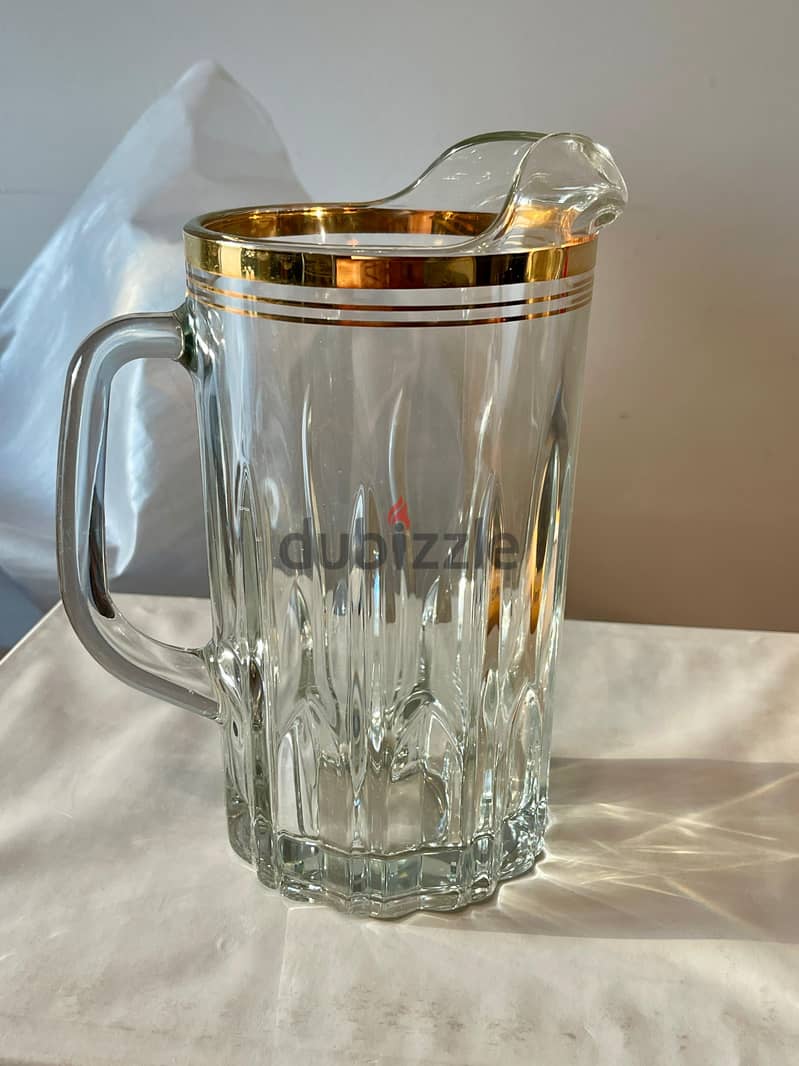 Tumbler/Pitcher/Jug with glasses set 3