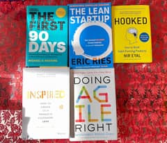 Tech, Agile, Product, Startup books