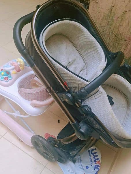 stroller and walker both in 25 bd only 1