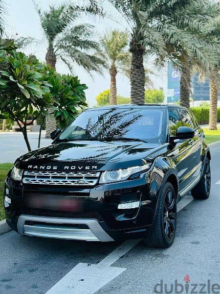 Land Rover Range Rover Evoque 2015 model. fully automatic 9