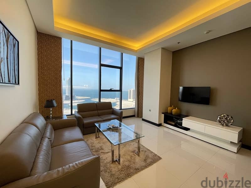 Luxury 1 Bedroom Apartment 55sqm in seef 0