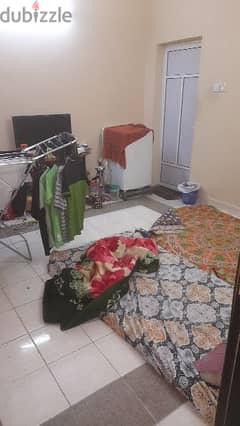 2bhk flat, 1room for rent,bathroom attached,ac,cupboard 0