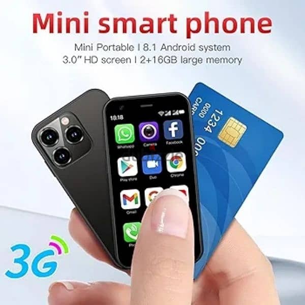 Mini Smartphone XS15 pro 2GB &16GB 3