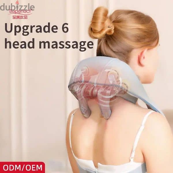 100% Orignal Neck Massager Neck, Shoulder, Waist, Leg, Relax Massager 2