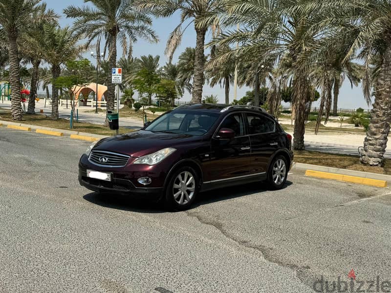 Infiniti EX35 2012 red 1