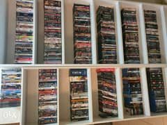 Dvd and blu ray movie & wrestling collection 0