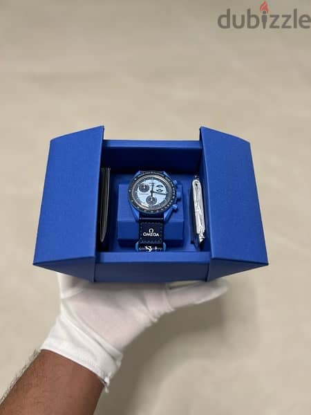 Swatch x Omega Super blue Newساعه 2