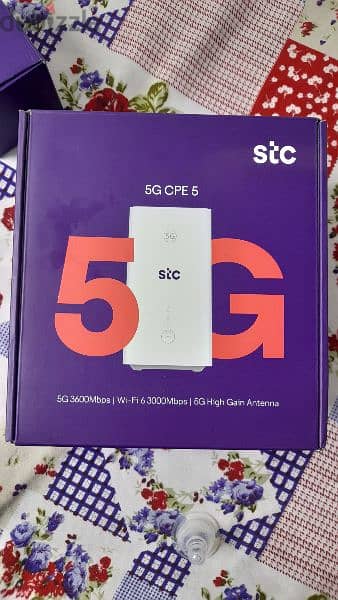 BRAND NEW BOX PACK STC 5G CPE 5 wifi 6 plus for sale