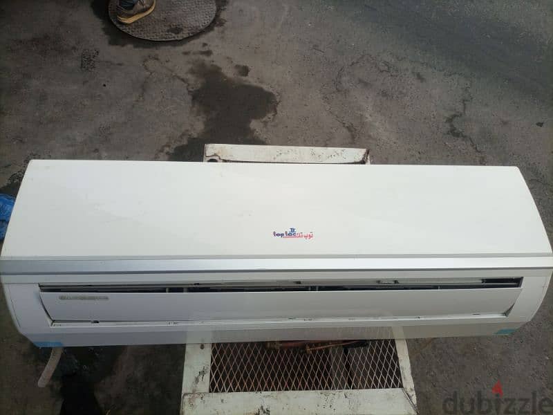 top tec split Ac  1.5ton     410A gass 0