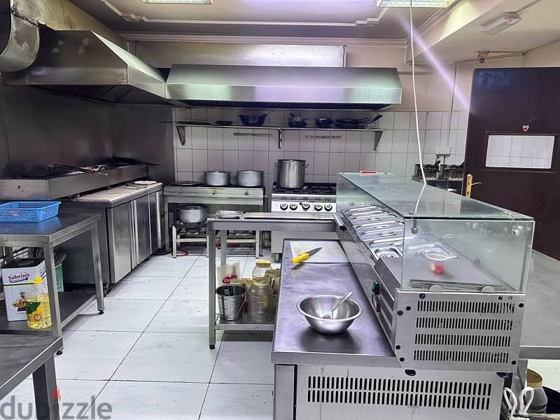 فرصة مطعم جاهز للبيع مستعجل | Restaurant opportunity for urgent sale 1