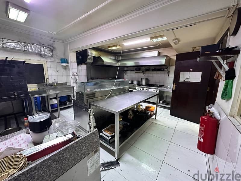 فرصة مطعم جاهز للبيع مستعجل | Restaurant opportunity for urgent sale 3