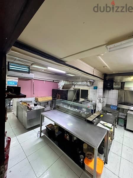 فرصة مطعم جاهز للبيع مستعجل | Restaurant opportunity for urgent sale 7