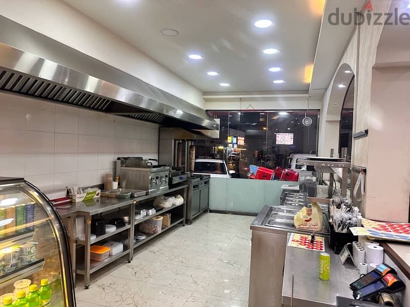 فرصة مطعم جاهز للبيع مستعجل | Restaurant opportunity for urgent sale 11