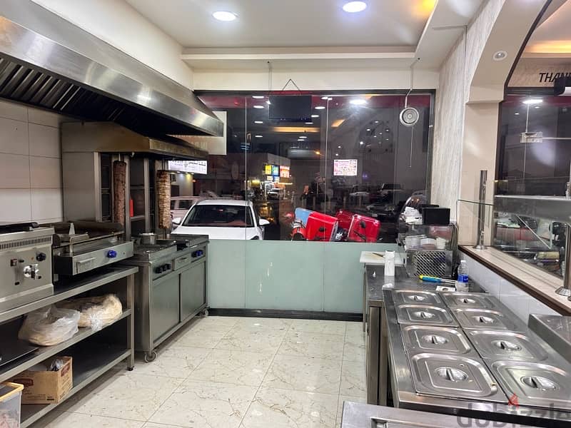 فرصة مطعم جاهز للبيع مستعجل | Restaurant opportunity for urgent sale 12