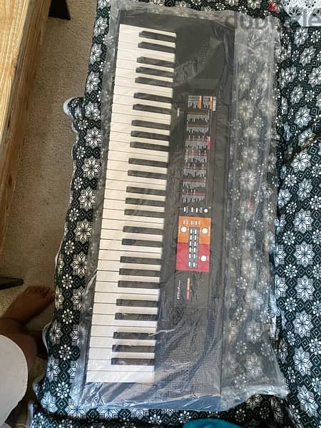 yamaha F51 keyboard and violin 3