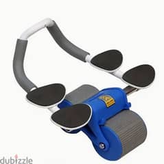 In 1 Elbow Support Abdominal Exercise Wheel, Abs Exerciser, Automatic 0