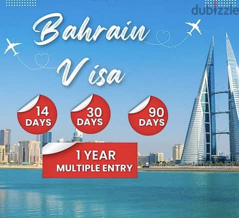 Bahrain Visa , investor Visa Available For 1 year 0