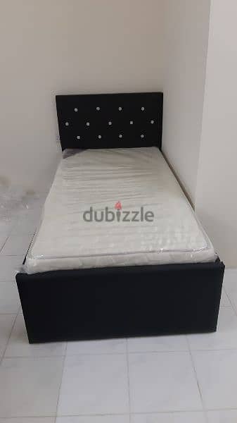 New Fabricated Bed only 65 Bhd with mattress 39591722 3