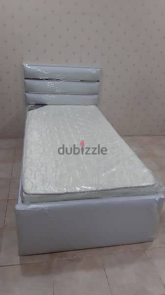 New Fabricated Bed only 65 Bhd with mattress 39591722 6