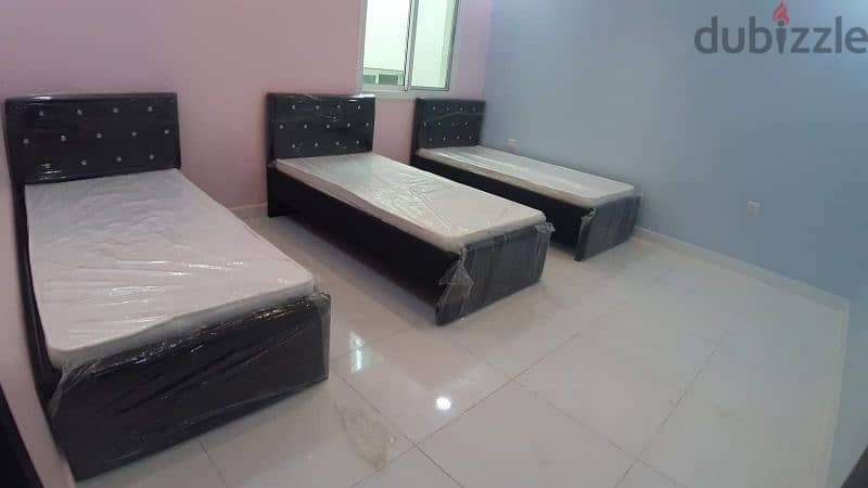 New Fabricated Bed only 65 Bhd with mattress 39591722 12