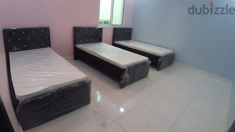 New Fabricated Bed only 65 Bhd with mattress 39591722 13