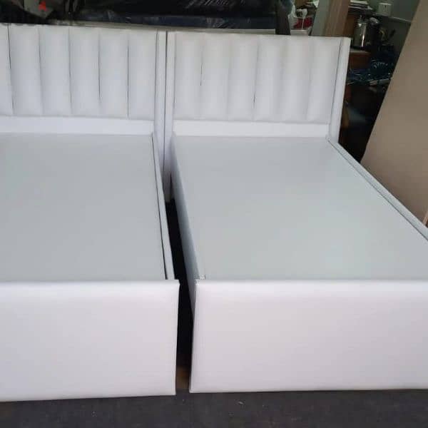 New Fabricated Bed only 65 Bhd with mattress 39591722 14