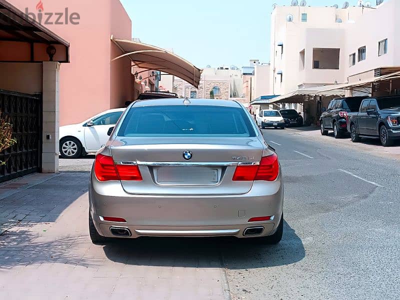 BMW 740Li 2010 V6 FULL OPTION ZERO ACCIDENT CAR FOR SALE 4