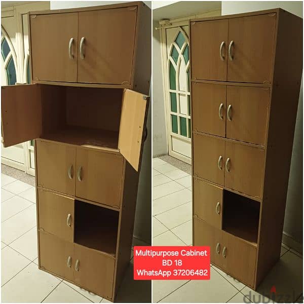 white 2 door wardrobe and other items for sale with Delivery 16