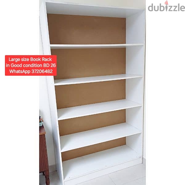 white 2 door wardrobe and other items for sale with Delivery 19