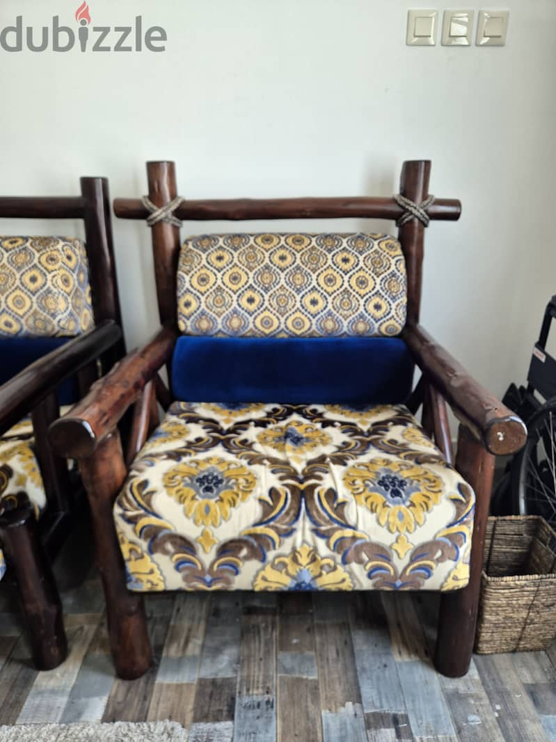 كراسي بحرينية (دنچل) Traditional Bahraini chairs 2